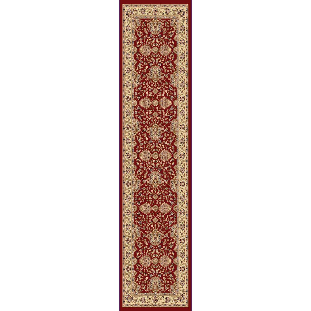 Dynamic Rugs 58019-330 Legacy 2.2 Ft. X 7.7 Ft. Finished Runner Rug in Red